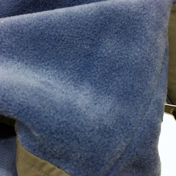 NEW Blue Gray Fleece Nylon Technical Hiking Jacket - Picture 5 of 7